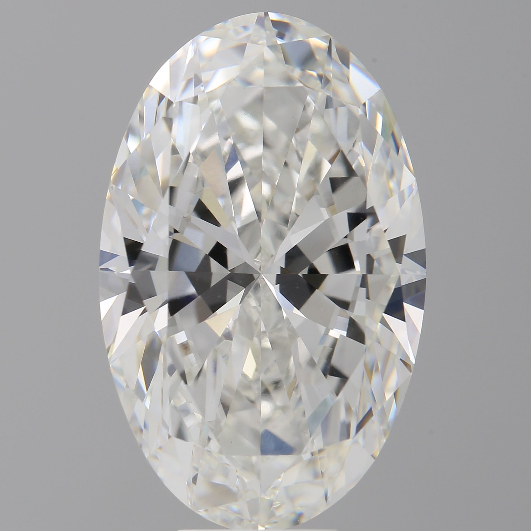 11.05 ct. oval Lab Grown Diamond front image
