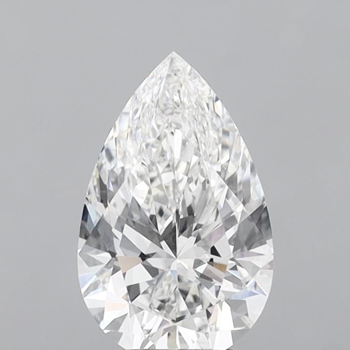 3.04 ct. pear Lab Grown Diamond front image