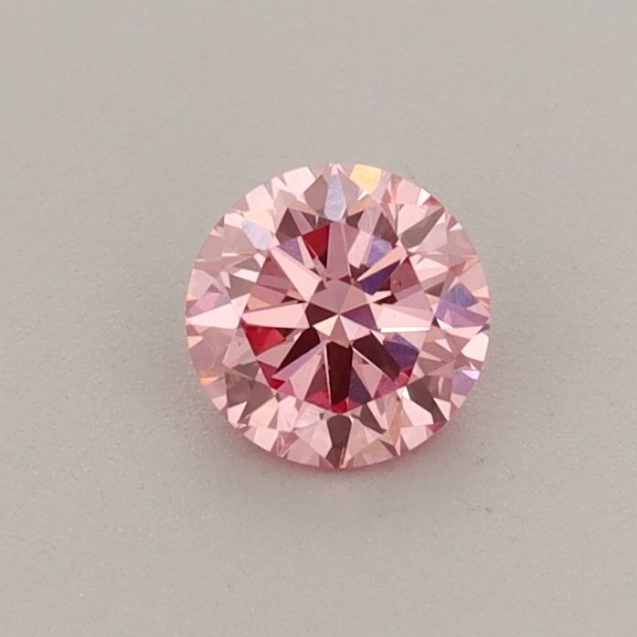 0.39 CT Fancy Vivid Pink ROUND