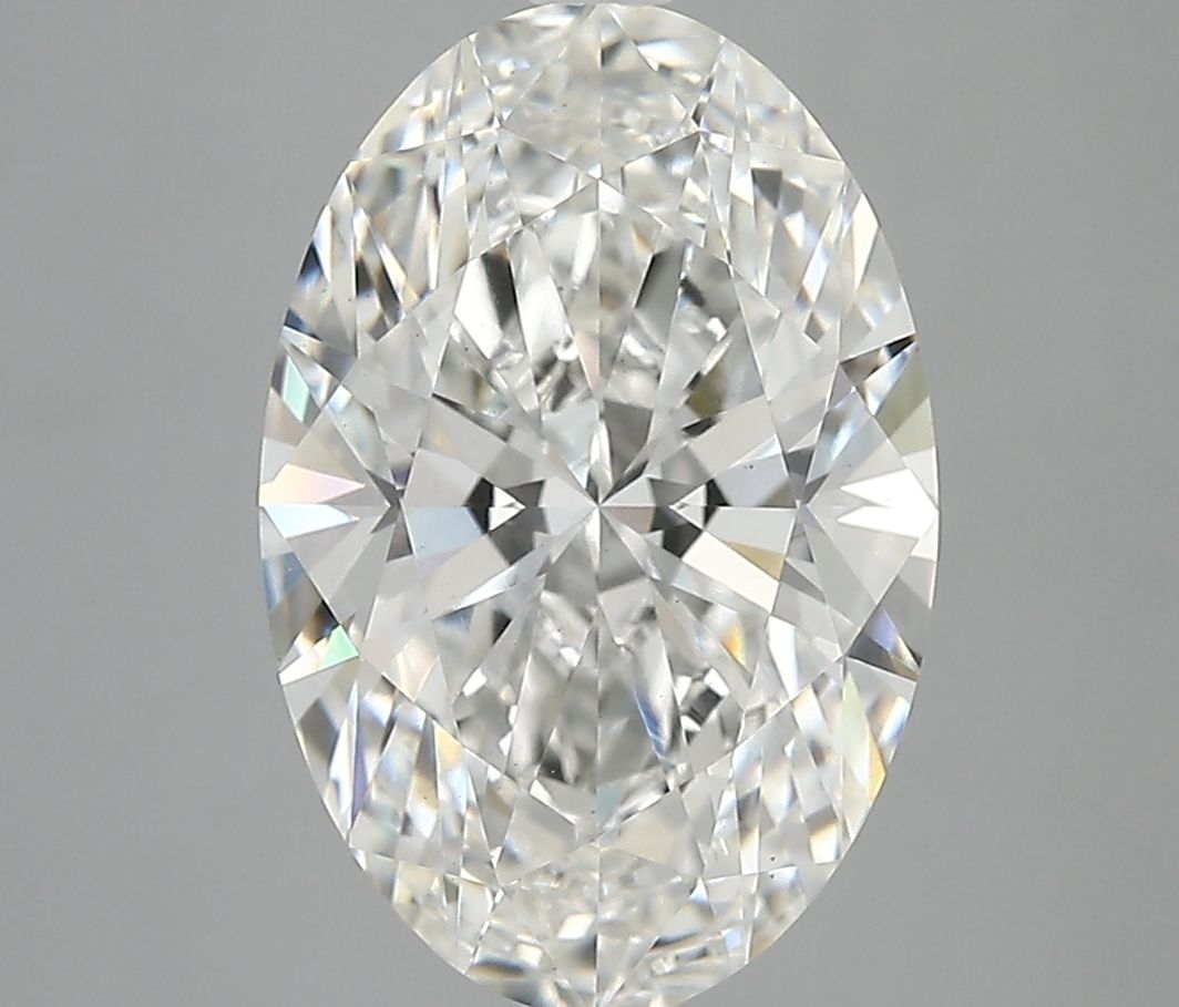 4.04 ct. oval Lab Grown Diamond front image