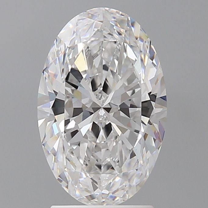 2.60 ct. oval Lab Grown Diamond front image
