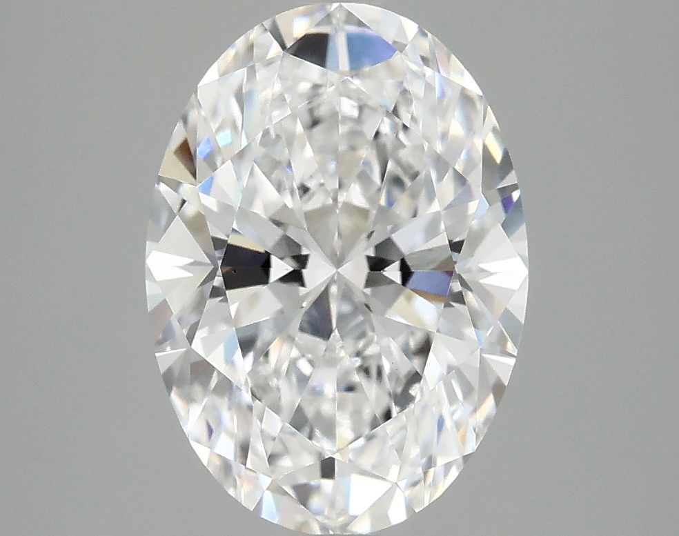 3.10 ct. oval Lab Grown Diamond front image