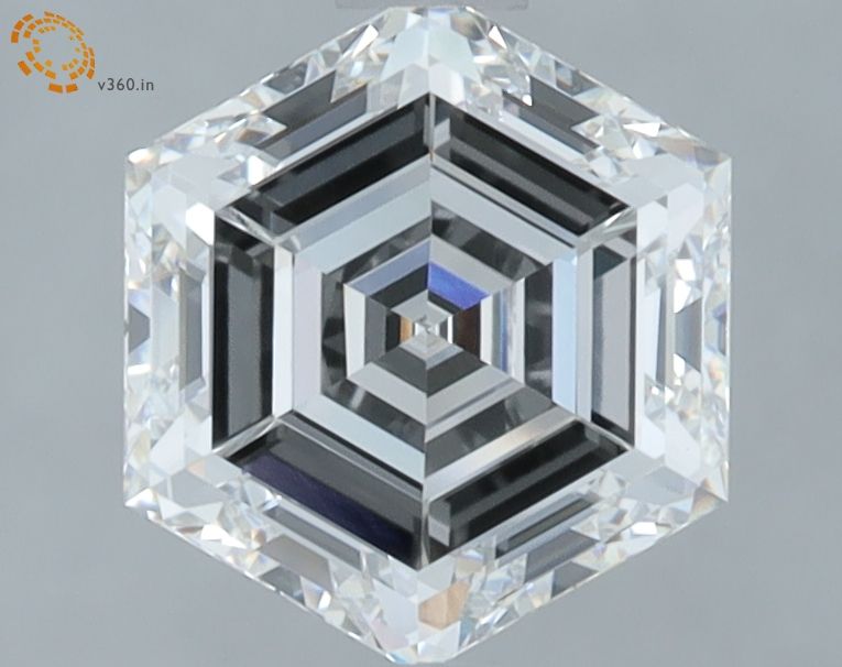 2.09 ct lab-grown Hexagonal Diamond