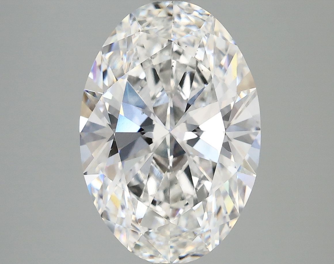 3.95 ct. oval Lab Grown Diamond front image