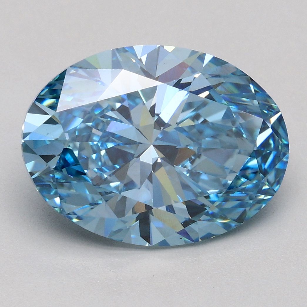 3.06 ct. oval Lab Grown Diamond front image