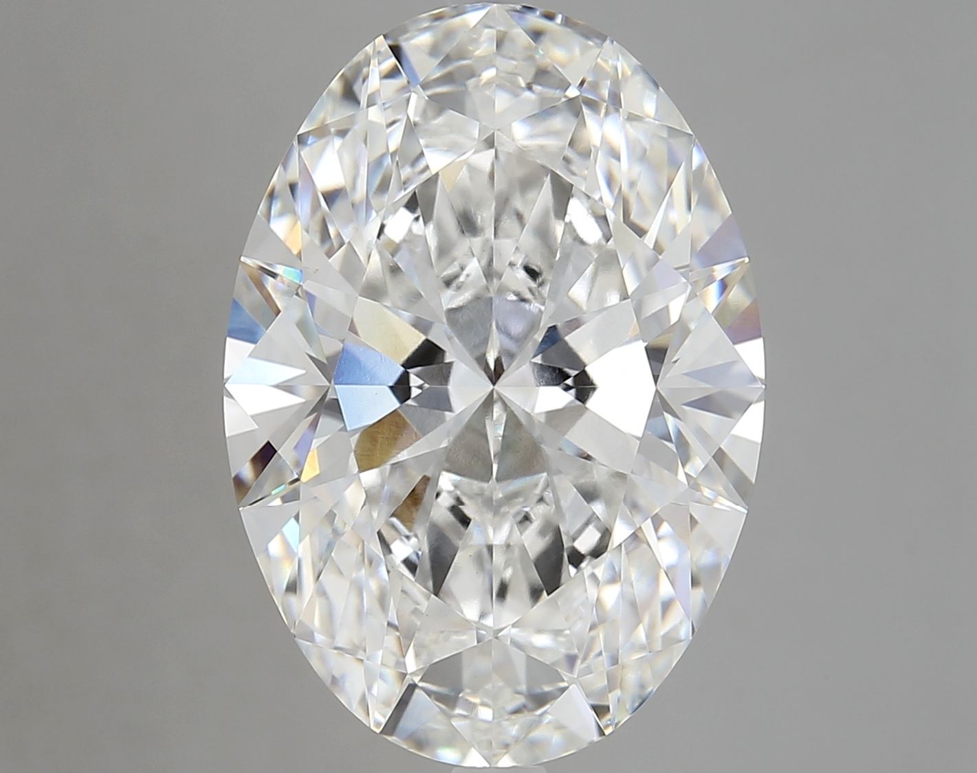9.09 ct. oval Lab Grown Diamond front image