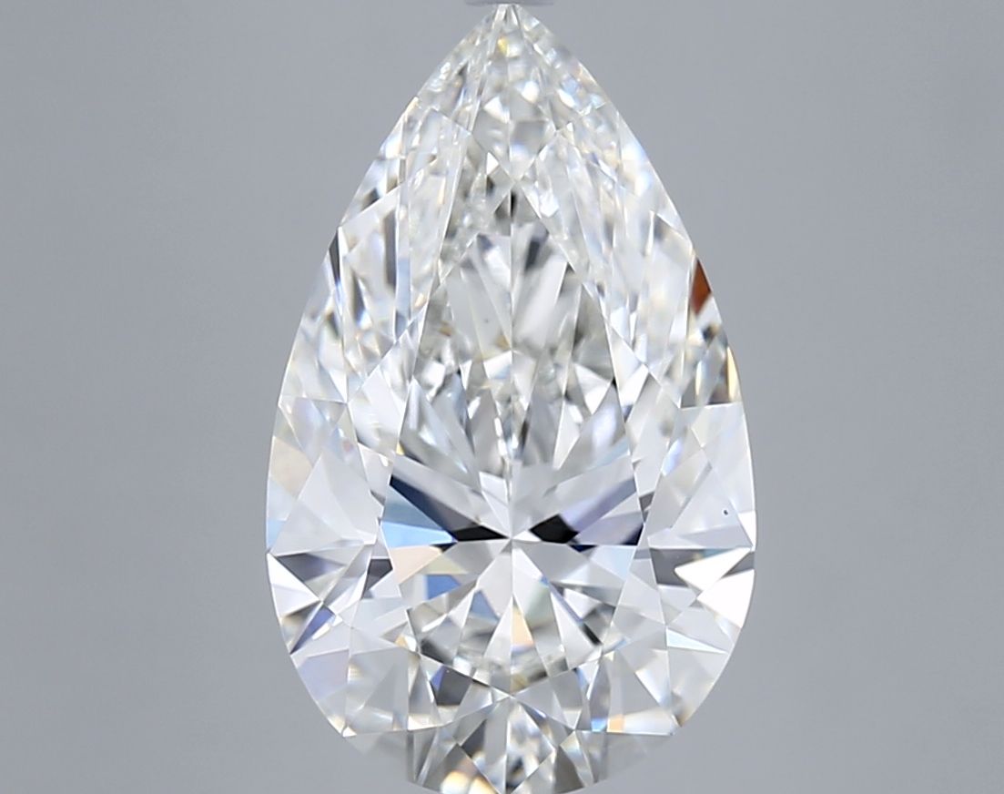 6.00 ct. pear Lab Grown Diamond front image