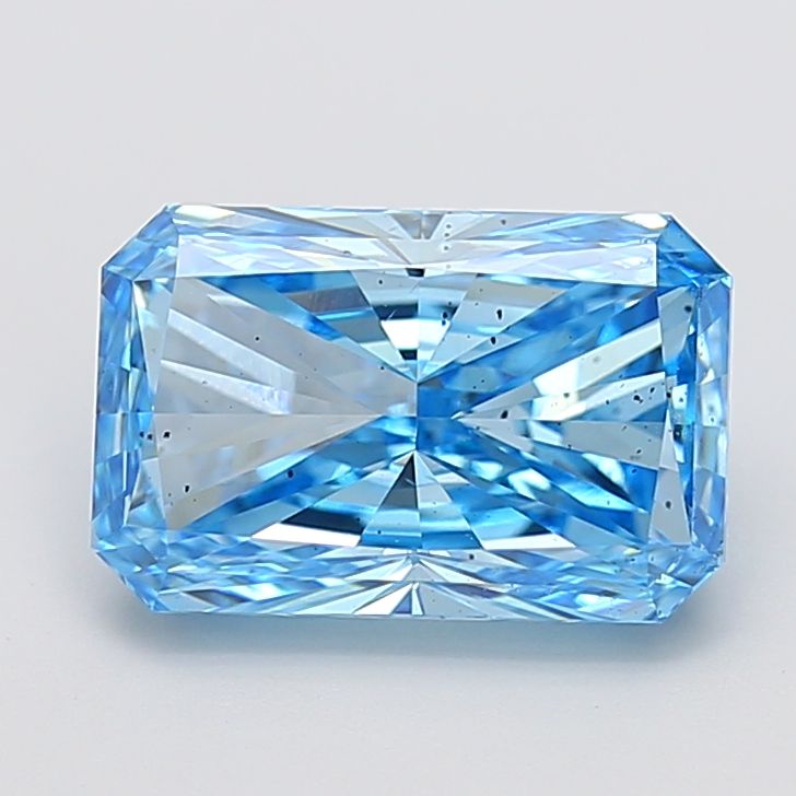 4.54 ct. radiant Lab Grown Diamond front image