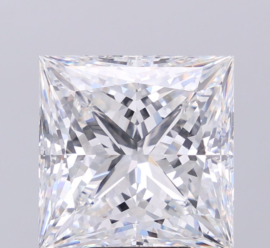 9.07 ct. princess Lab Grown Diamond front image