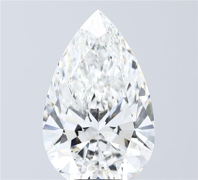 8.09 ct. pear Lab Grown Diamond front image