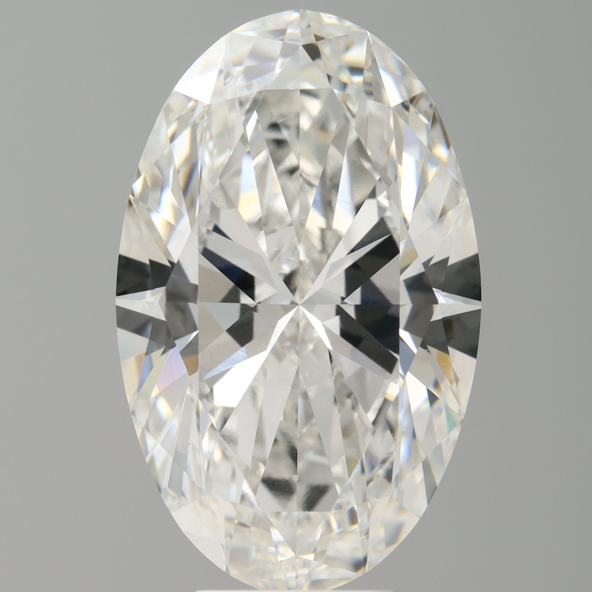 8.01 ct. oval Lab Grown Diamond front image