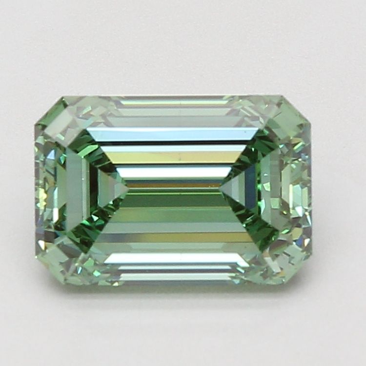 3.04 ct. emerald Lab Grown Diamond front image