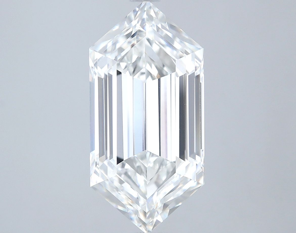 3.25 ct lab-grown Hexagonal Diamond