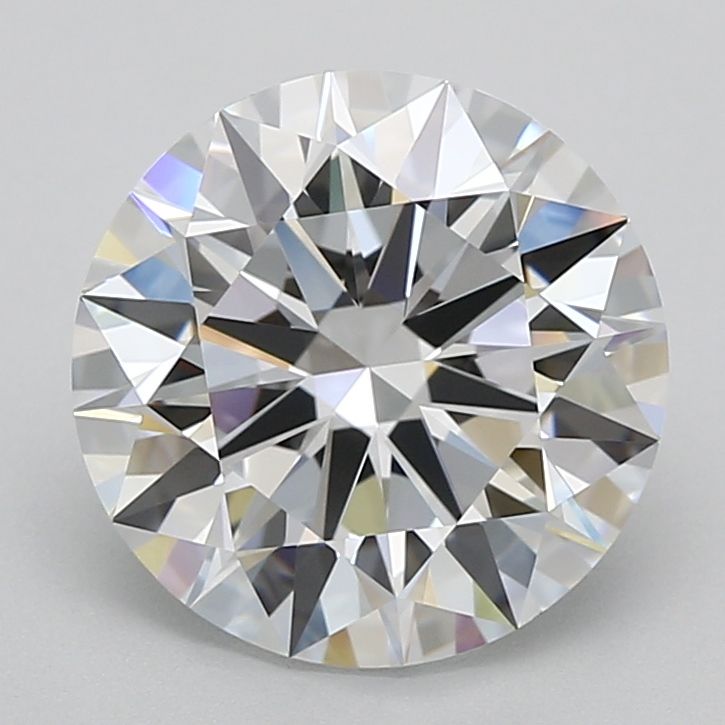 Diamant Rond 3.39 ct - Couleur D - Pureté VVS1