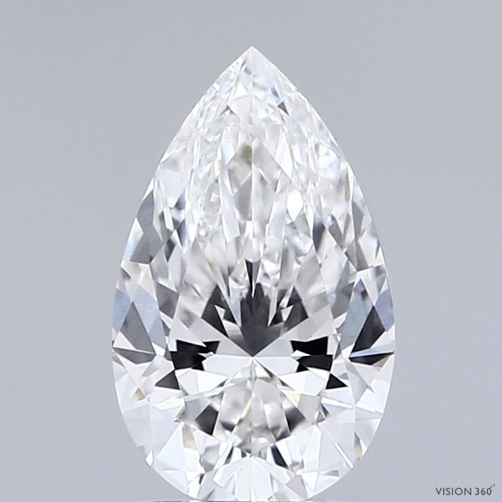 1.54 ct. pear Lab Grown Diamond front image