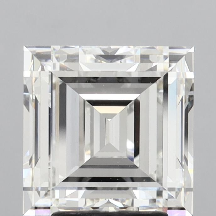 4 ct lab-grown Square radiant Diamond