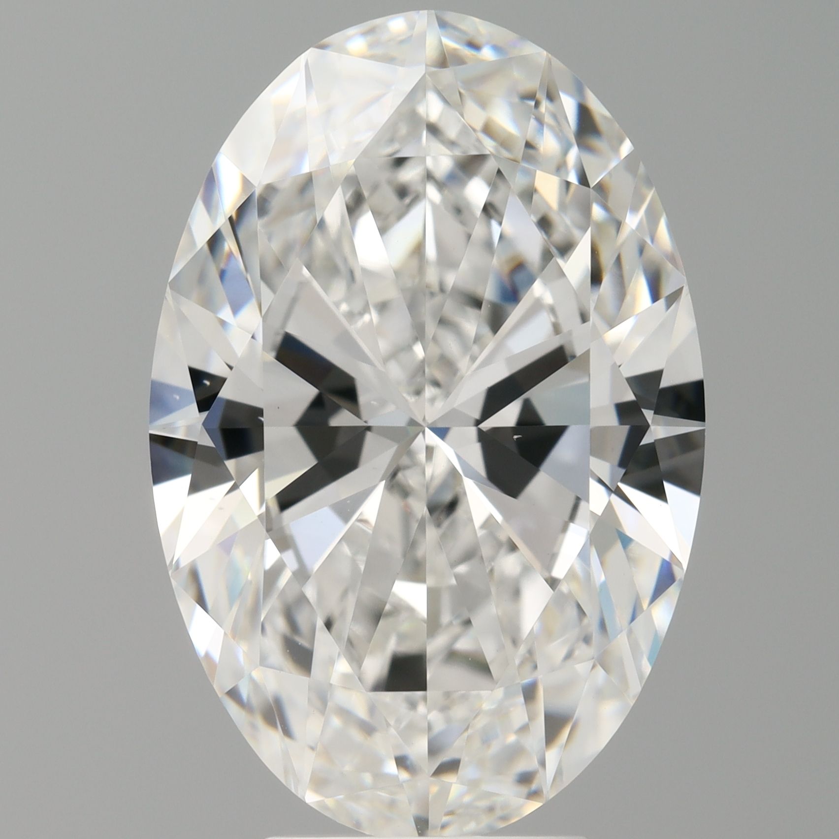 6.01 ct. oval Lab Grown Diamond front image