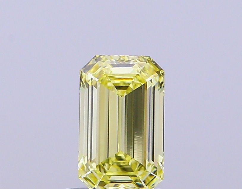 1.01 CT Fancy Yellow EMERALD