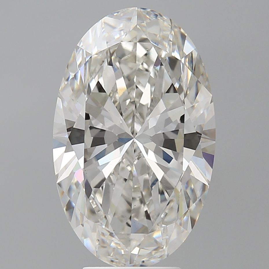 6.01 ct. oval Lab Grown Diamond front image