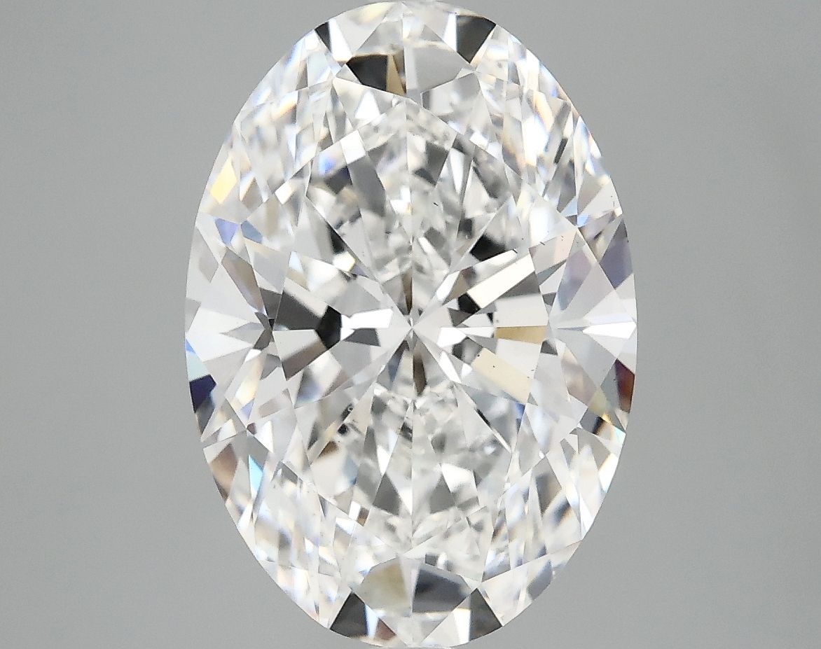 5.10 ct. oval Lab Grown Diamond front image