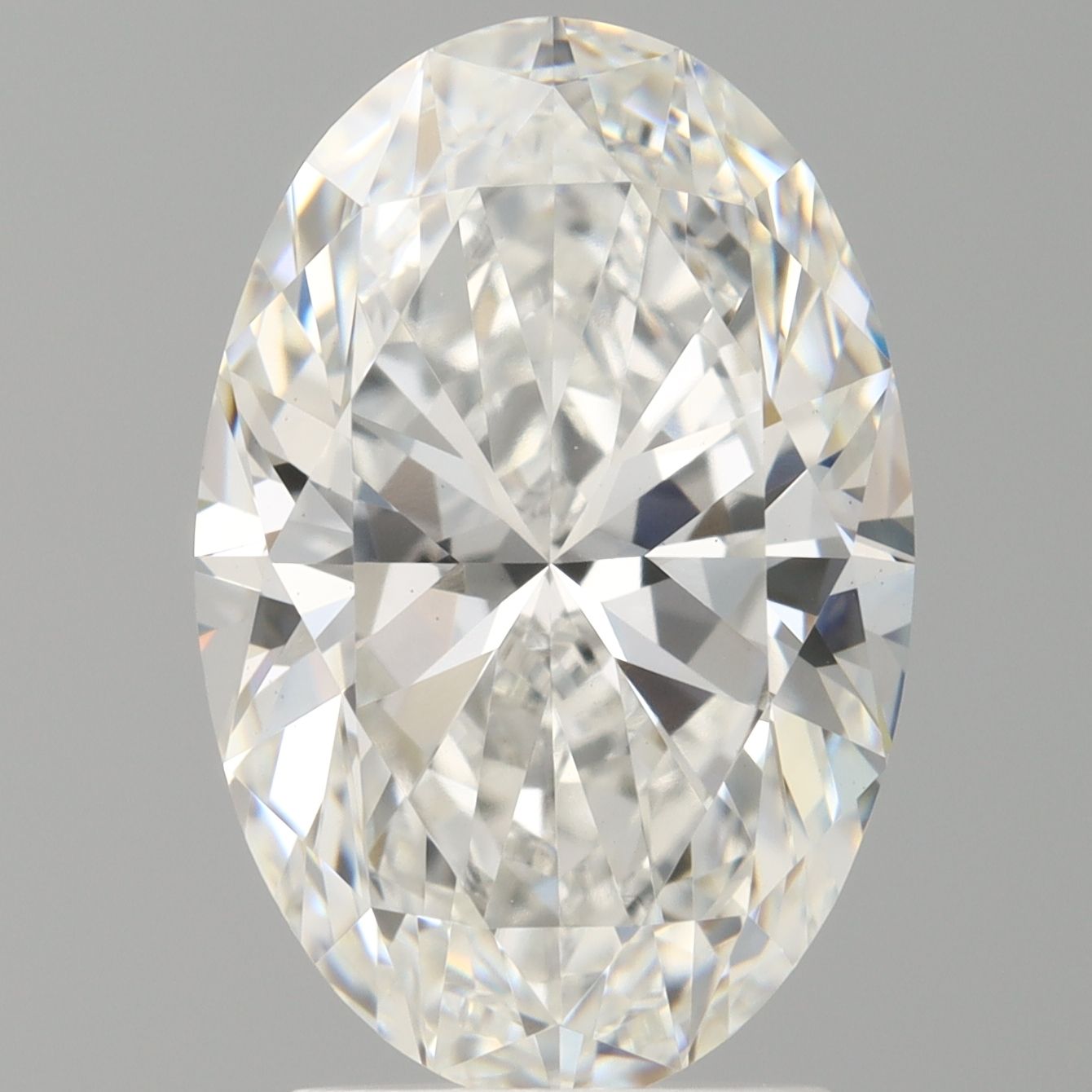 3.04 ct. oval Lab Grown Diamond front image