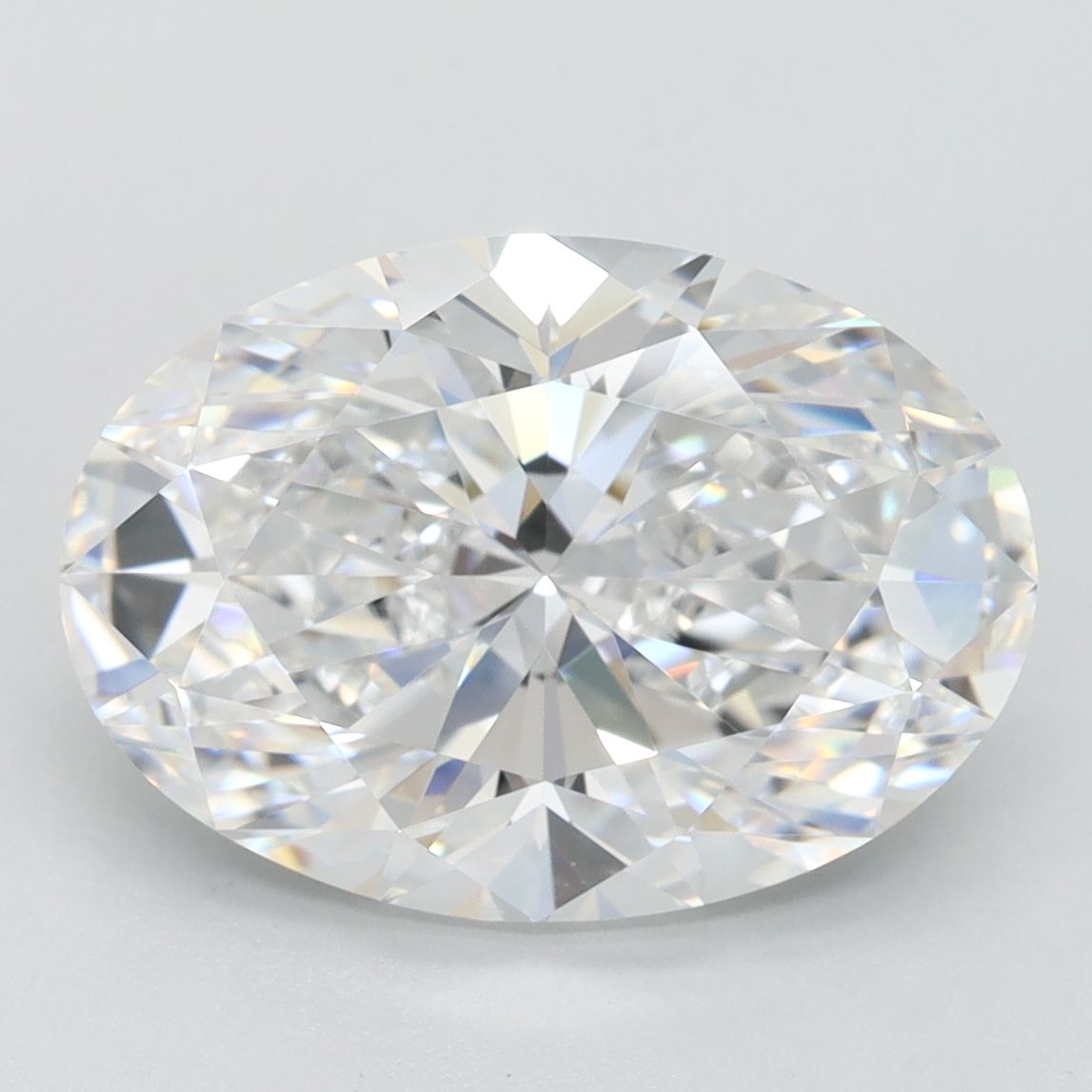 3.74 ct. oval Lab Grown Diamond front image