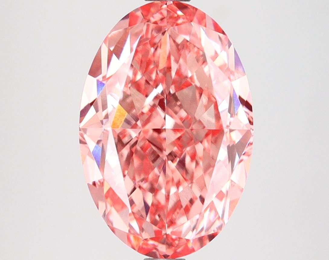 3.82 ct. oval Lab Grown Diamond front image