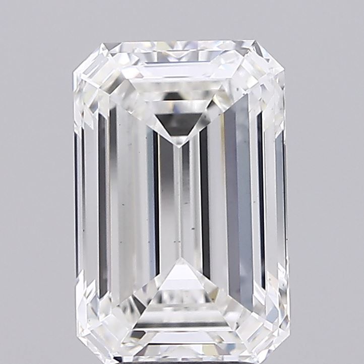 4.01 ct. emerald Lab Grown Diamond front image