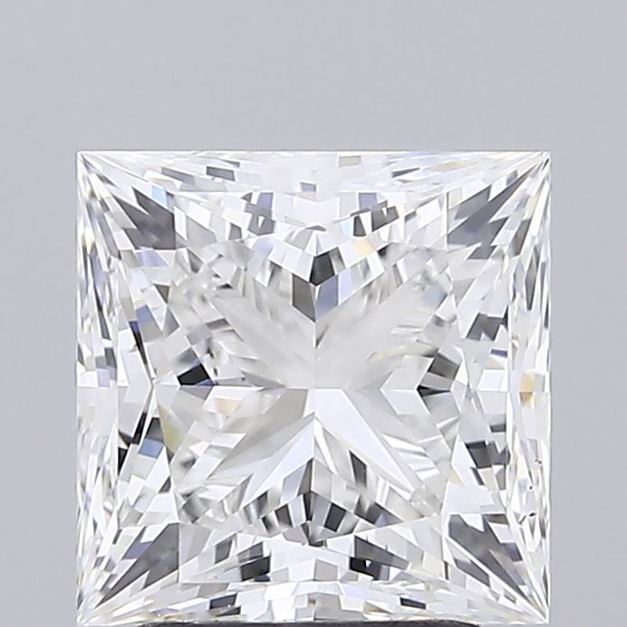 2.83 ct. princess Lab Grown Diamond front image