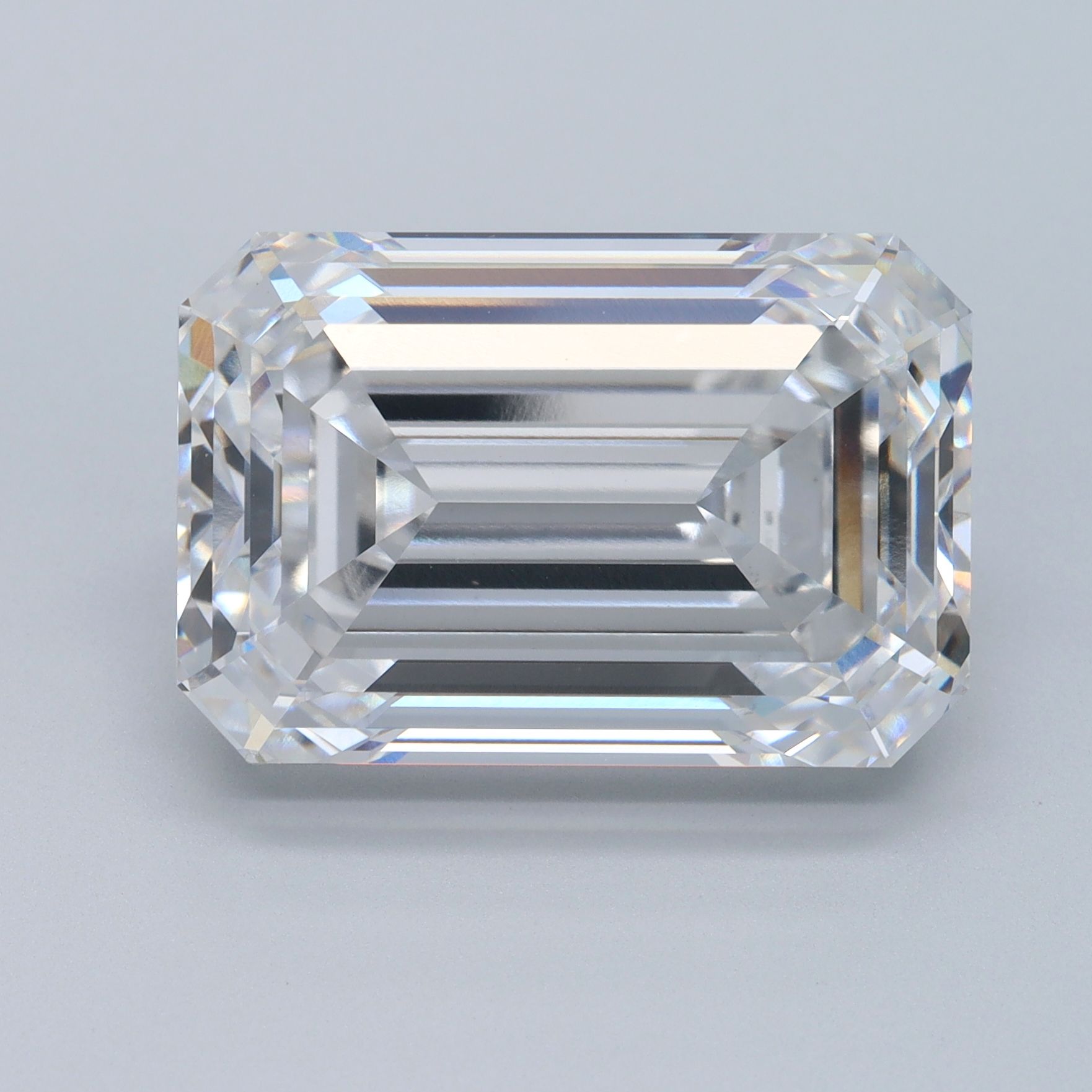 11.31 ct. emerald Lab Grown Diamond front image