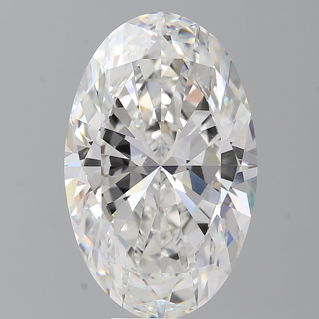 9.09 ct. oval Lab Grown Diamond front image