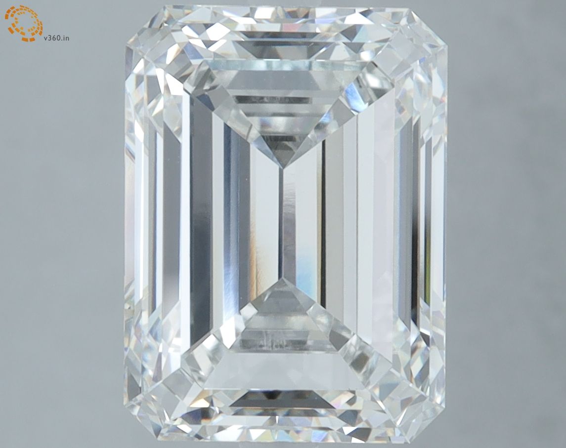 6.49 ct. emerald Lab Grown Diamond front image