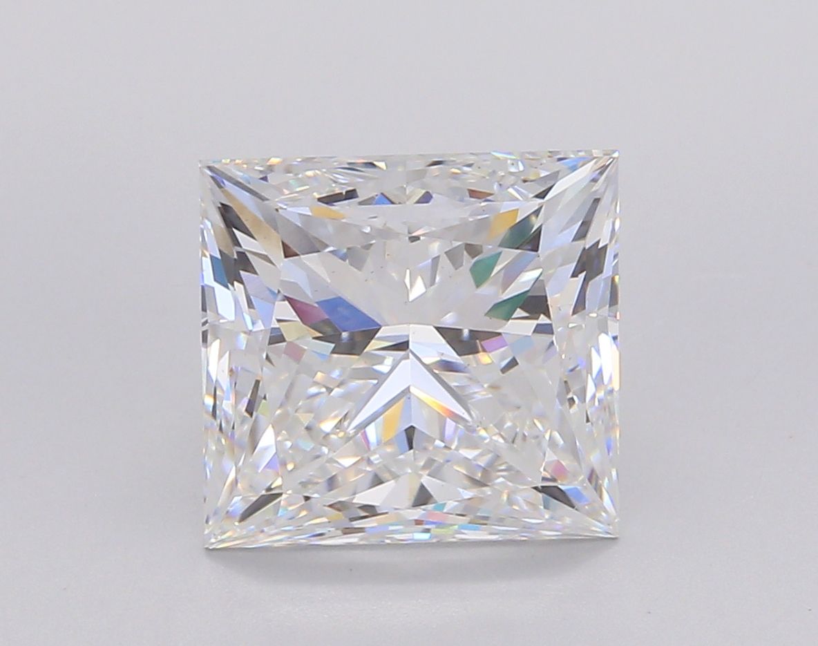 5.07 ct. princess Lab Grown Diamond front image