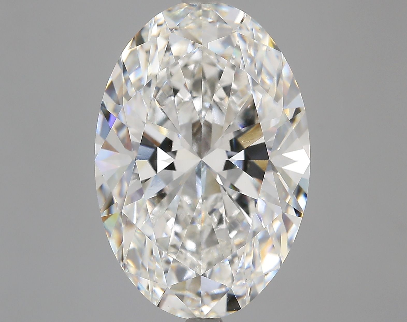 10.09 ct. oval Lab Grown Diamond front image