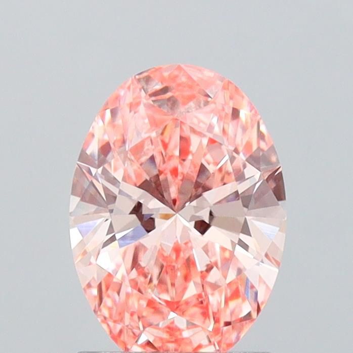 1.51 CT Fancy Vivid Pink OVAL