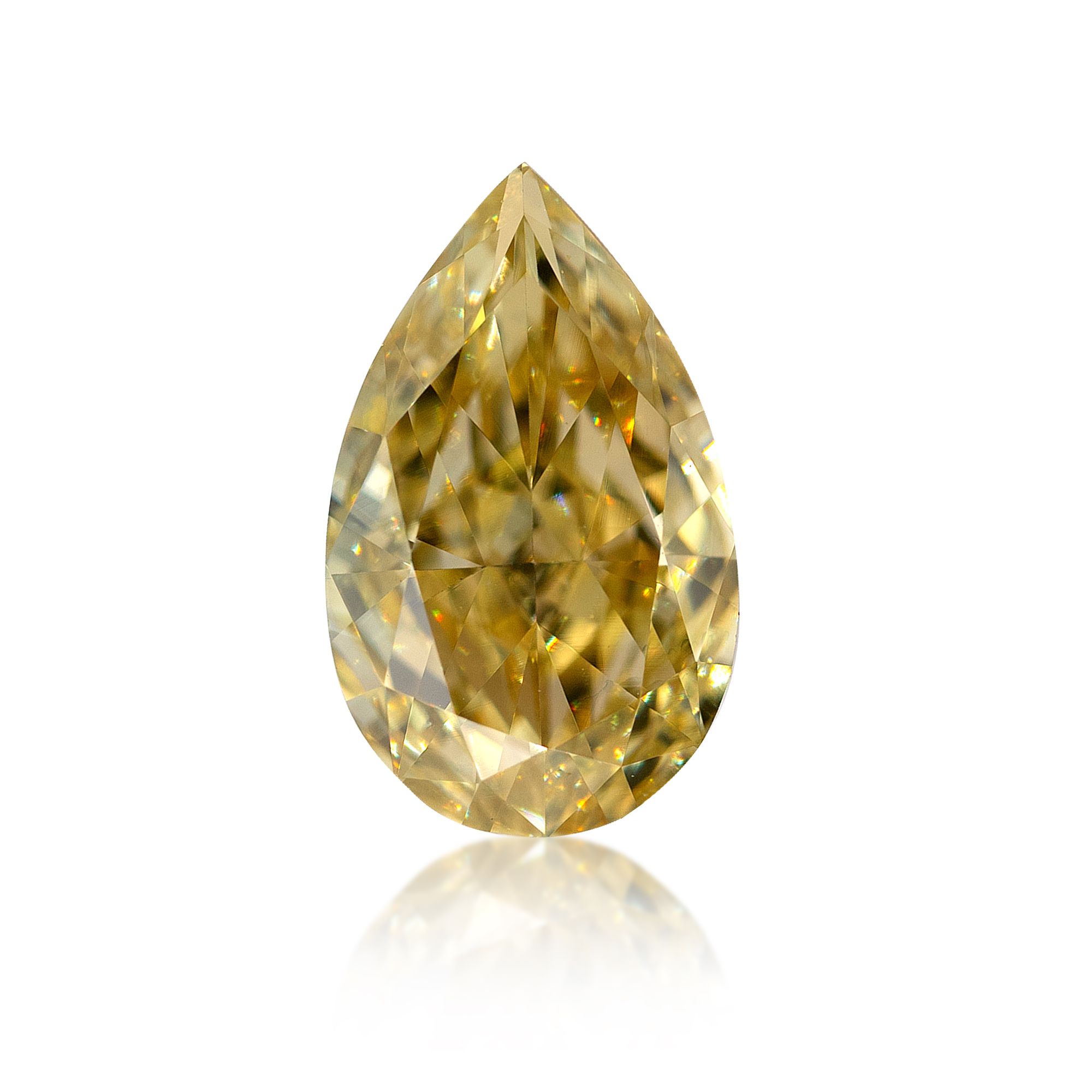 Diament 0.54 ct Fancy Yellow/VS1
