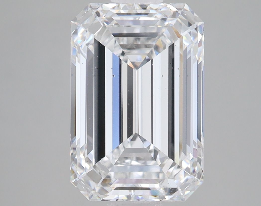 3.93 ct. emerald Lab Grown Diamond front image