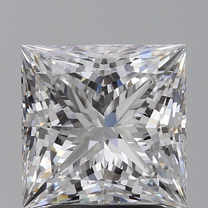 3.02 ct. princess Lab Grown Diamond front image