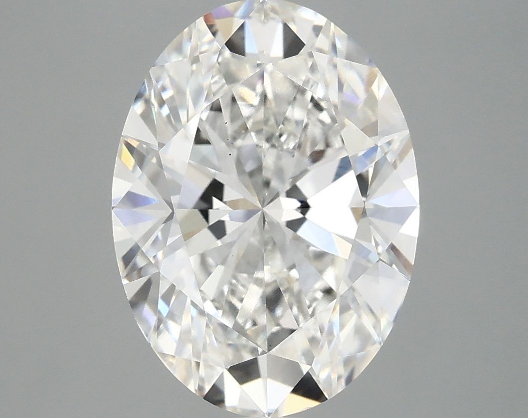4.08 ct. oval Lab Grown Diamond front image