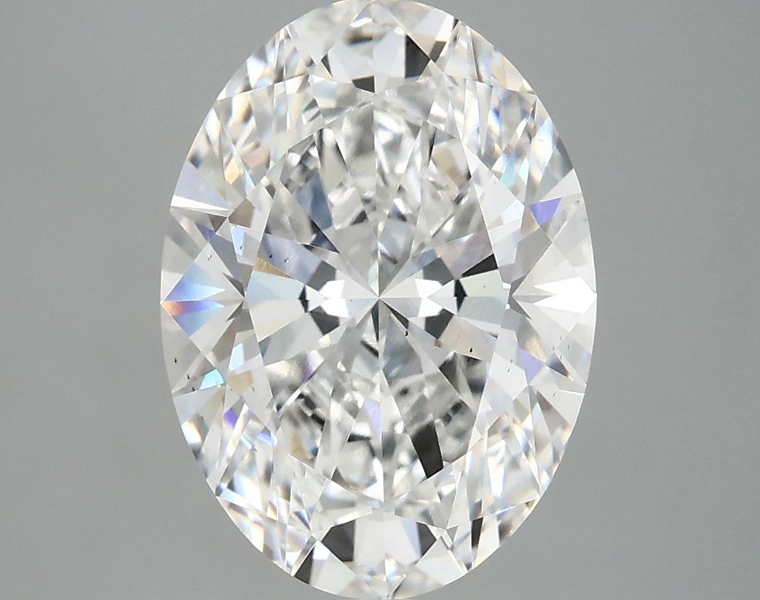4.08 ct. oval Lab Grown Diamond front image