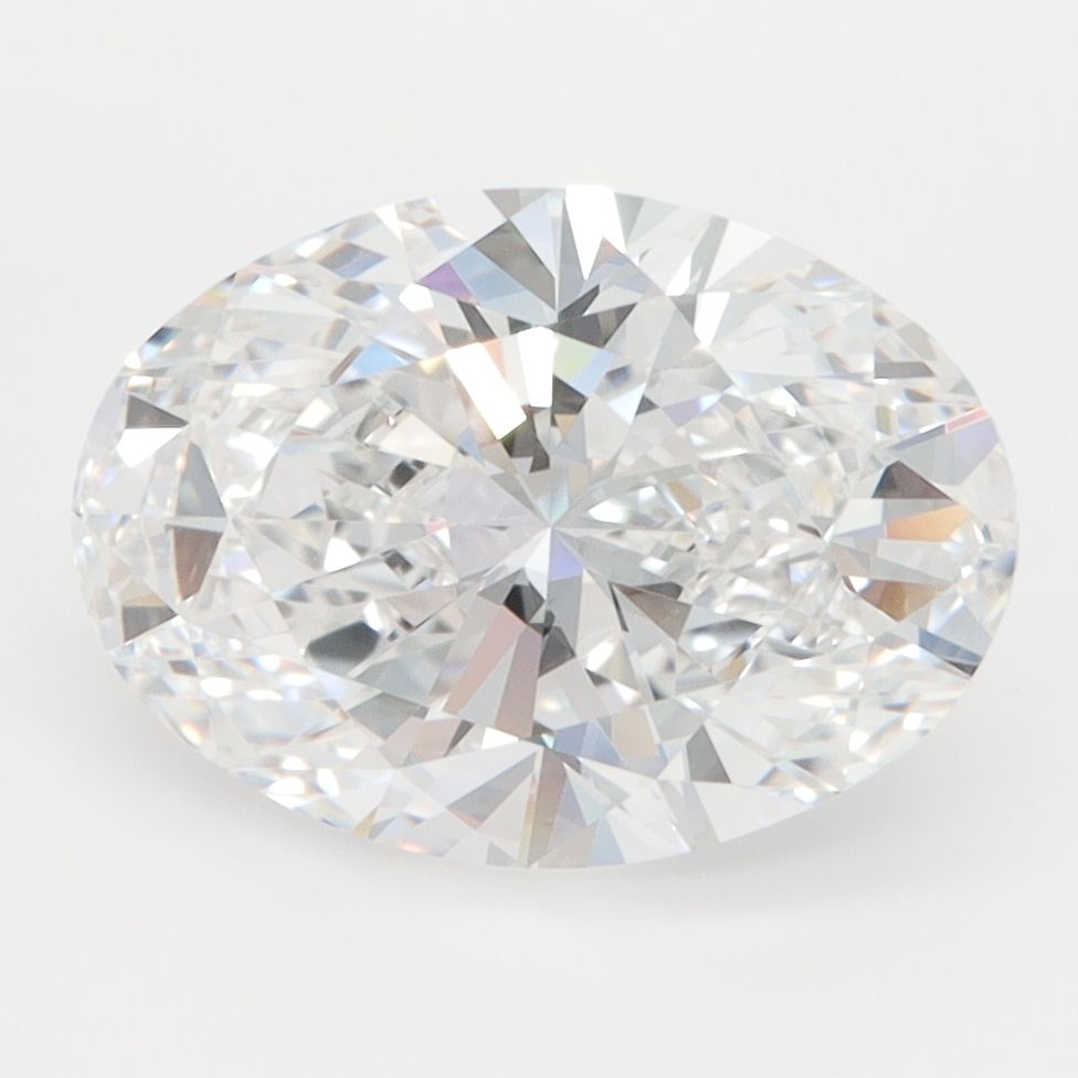 3.28 ct. oval Lab Grown Diamond front image