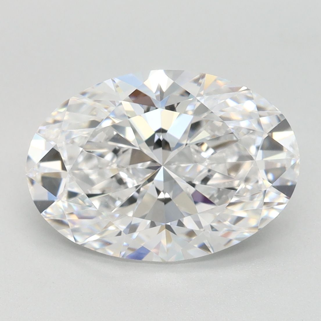 2.70 ct. oval Lab Grown Diamond front image
