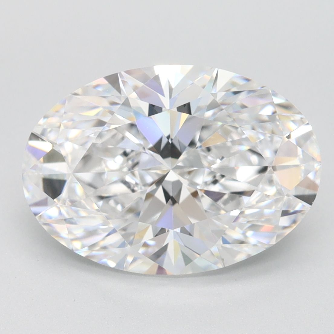 3.16 ct. oval Lab Grown Diamond front image