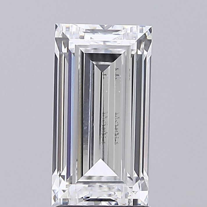 2.57 ct lab-grown Baguette Diamond
