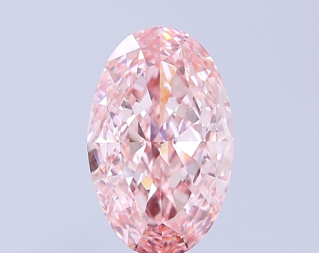 5.03 ct. oval Lab Grown Diamond front image