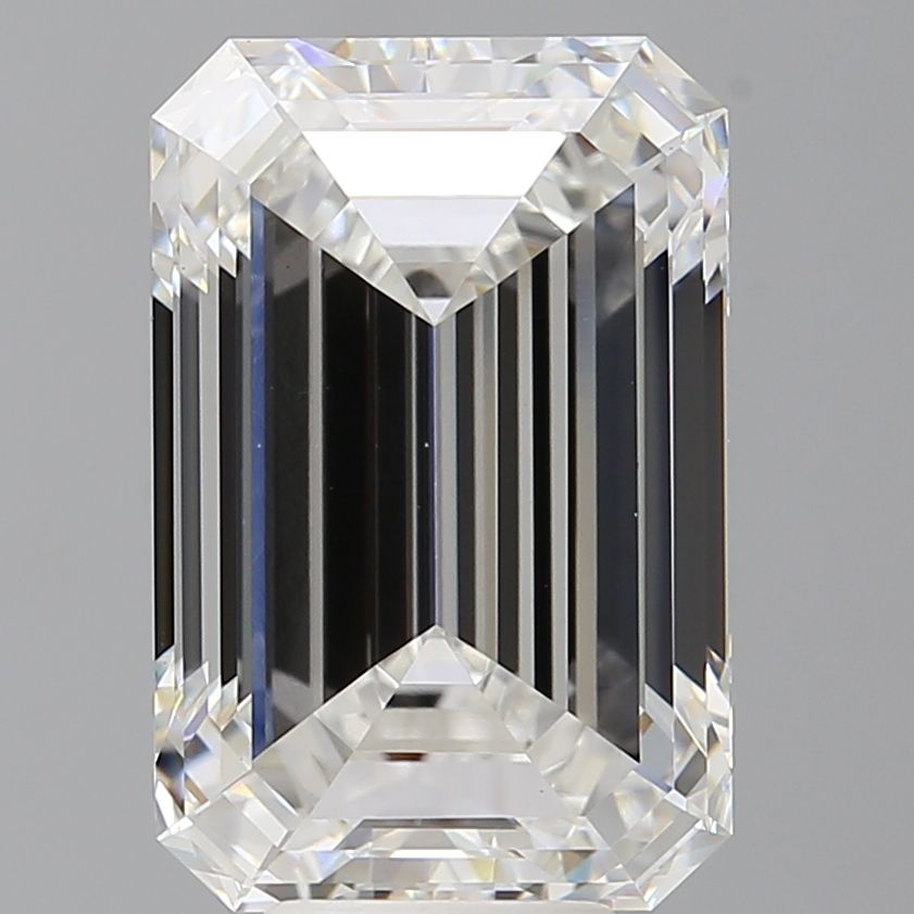 8.09 ct. emerald Lab Grown Diamond front image