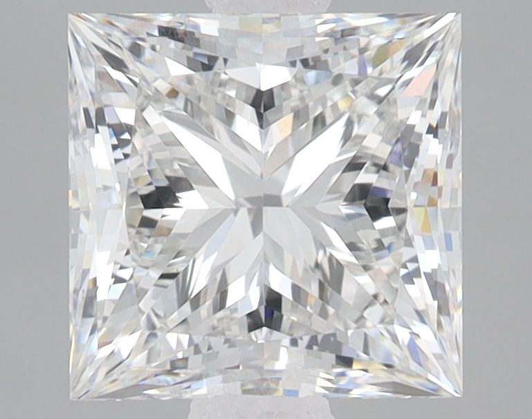 3.02 ct. princess Lab Grown Diamond front image
