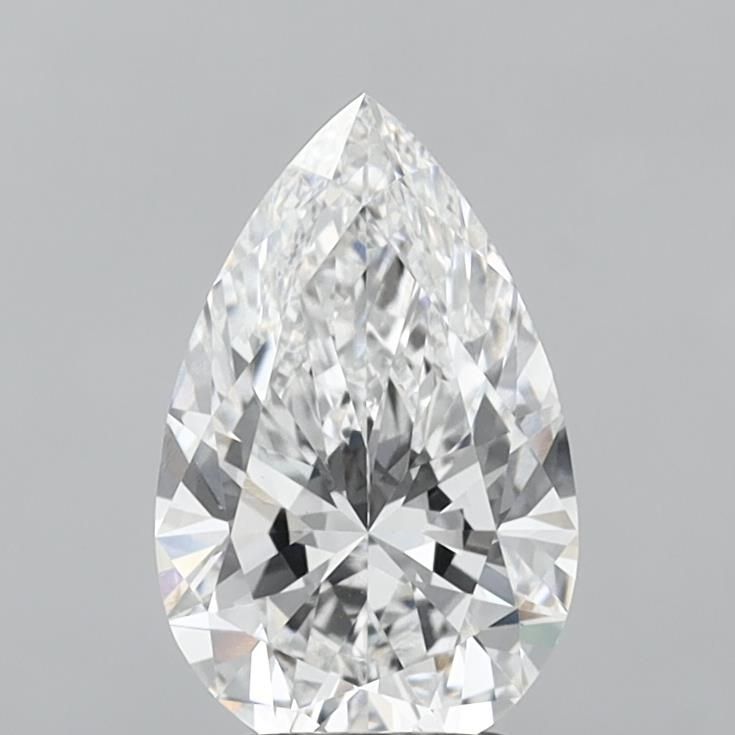 3.06 ct. pear Lab Grown Diamond front image