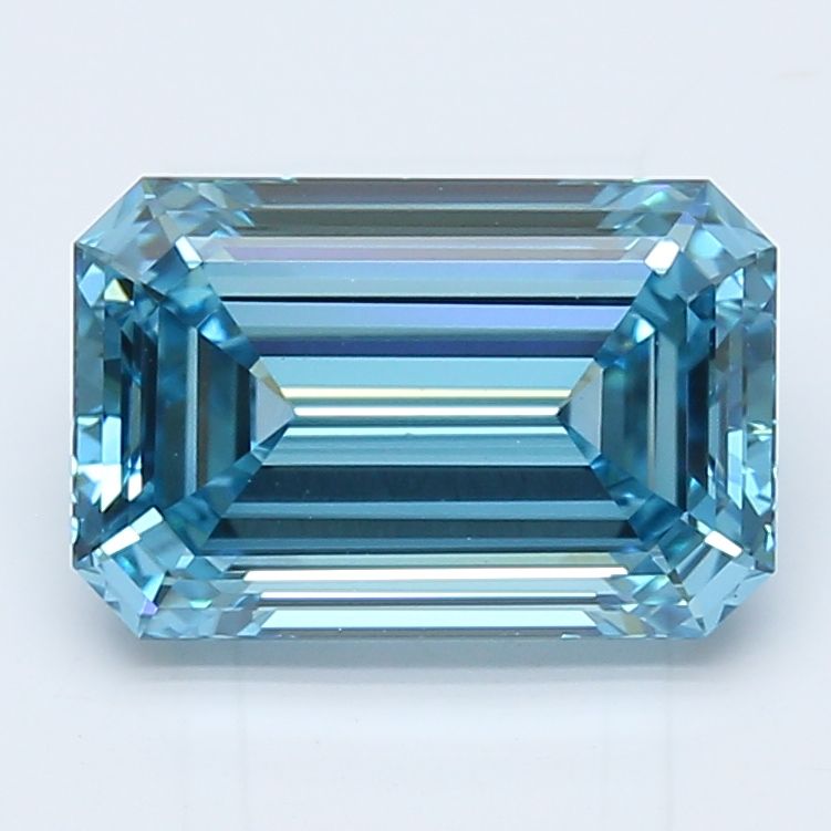 3.18 ct. emerald Lab Grown Diamond front image