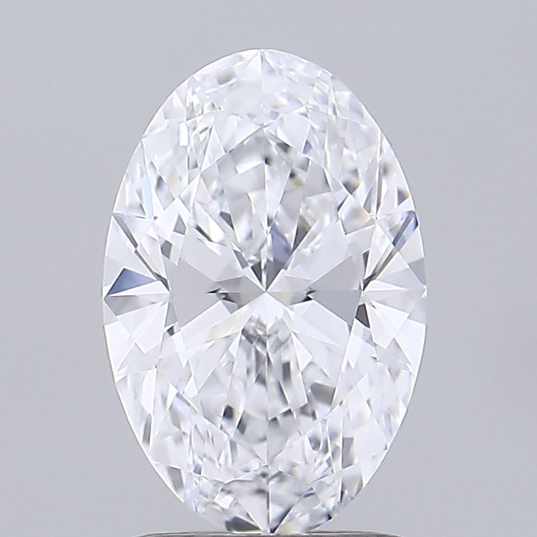 1.30 ct. oval Lab Grown Diamond front image